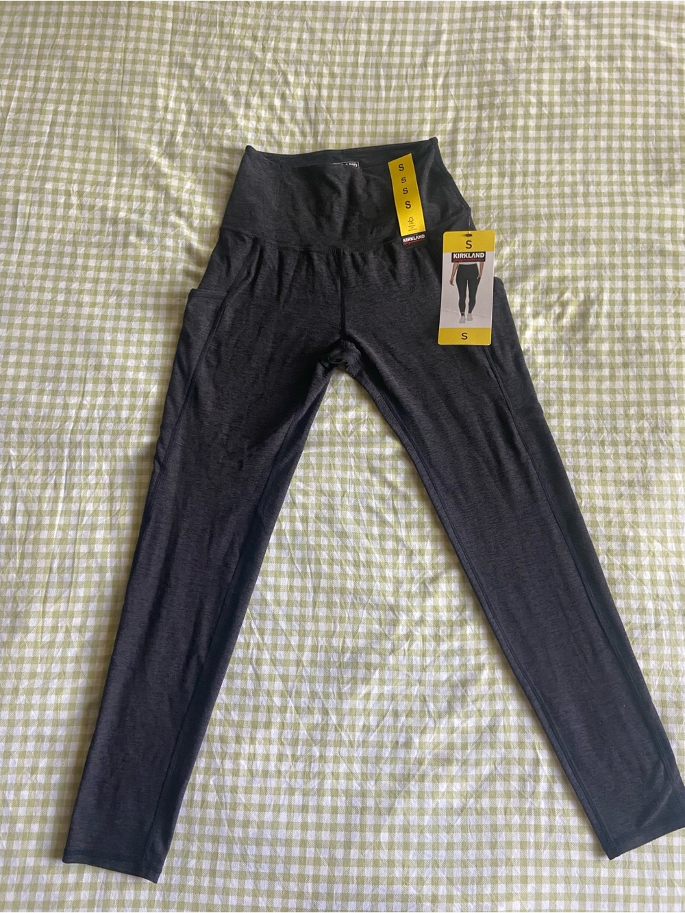 Kirkland Signature Black High-Waist Women's Leggings Super Soft